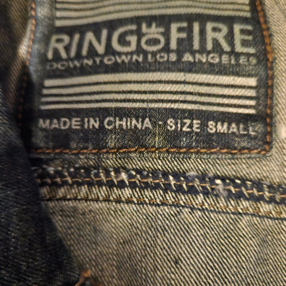 Ring Of Fire Camo Jean Vest